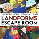 Landforms Escape Room Engaging Upper Elementary Activity