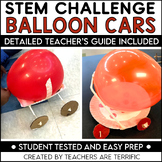 STEM Challenge Balloon Cars Problem-Solving Activity