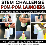 Pom-Pom Launchers Quick STEM Challenge
