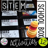 STEM Quick Challenges | STEM Soft Starts |School Box STEM 