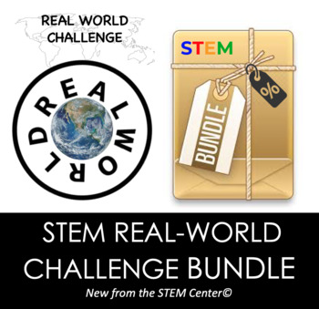 Preview of STEM REAL WORLD CHALLENGE BUNDLE