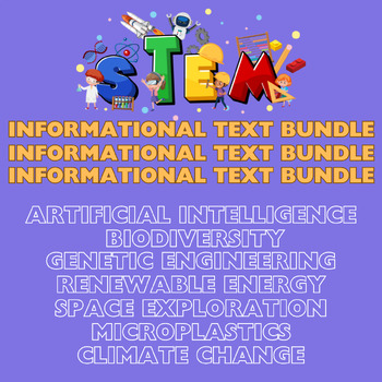 Preview of Informational Text Bundle with STEM activities