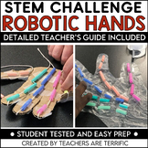 STEM Challenge Robotic Hand Model Activity