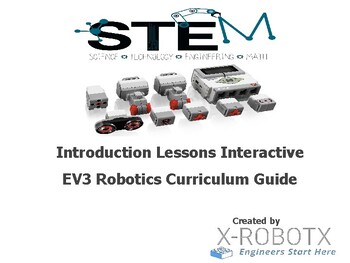 Preview of STEM Robotics EV3 Lessons 1-6 - just display and go