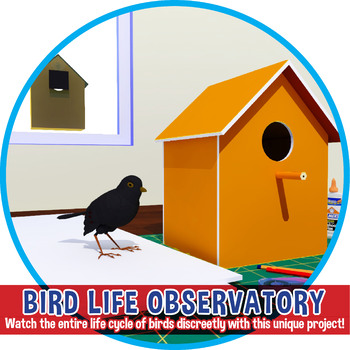 Preview of Project Based Learning - Make a Birdhouse & Wildlife Observatory! STEM / PBL