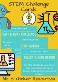 STEM/STEAM Challenge Cards