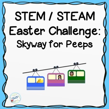 Preview of STEM STEAM Easter Challenge: Skyway for Peeps