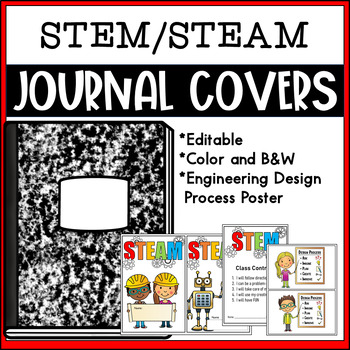 Preview of STEM/STEAM Journal Covers