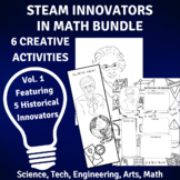 STEM / STEAM Math Innovators vol. 1 Bundle Creative Biogra
