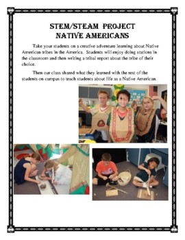 Preview of STEM/STEAM Native American Project