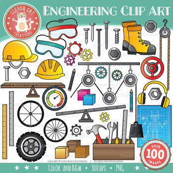 Preview of Engineering Clip Art (STEM Series)