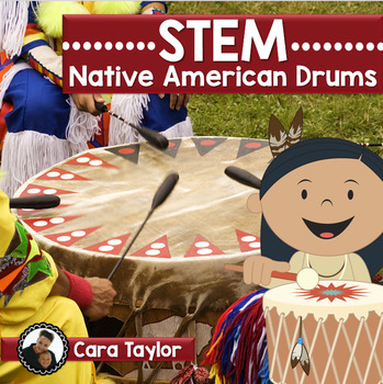 Preview of STEM (STEAM) Thanksgiving Native American Drums