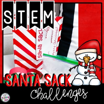 Preview of STEM Santa Sack Challenges
