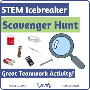 Preview of STEM Scavenger Hunt Icebreaker Activity