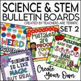 STEM & Science Bulletin Board Templates Set 2