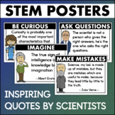 Famous Scientists & Mathematicians Posters Inspirational S