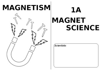 Preview of STEM Science Magnet experiment recording booklet 5 experiments PYP ppt