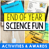 Preview of STEM, Science, & Math End of the Year Activities | 3rd 4th 5th Grade BUNDLE