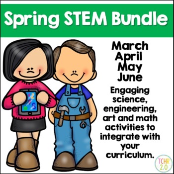 Preview of Spring STEM Bundle 43 Seasonal Challenges