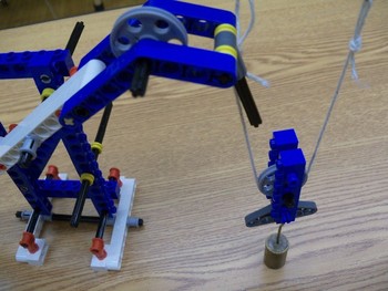 Preview of STEM: Simple Machines Pulleys Experiment Using Legos