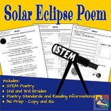 STEM Solar Eclipse Poem - Great with Eclipse 2024