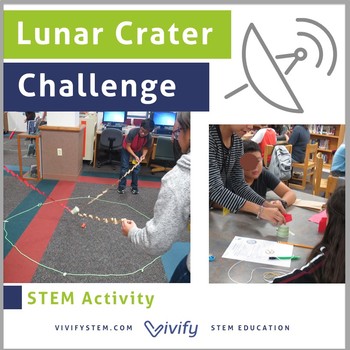 Preview of STEM Space Moon Crater Design Challenge (Engineering Design Process)