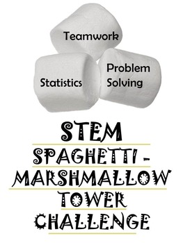 Preview of BACK TO SCHOOL STEM ACTIVITY:  Spaghetti Marshmallow Challenge