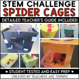 STEM Spider Cage Easy Prep Challenge
