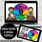 STEM Spinners (Google Slides & Seesaw) - Digital STEM Activities