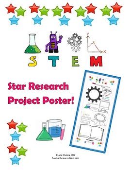 Preview of STEM Star Research Project Report Poster
