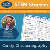 STEM Starters - Candy Chromatography - No-Prep PreK-8 Scie