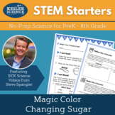 STEM Starters - Magic Color Change Sugar - Easy PreK-8 Sci