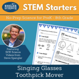 STEM Starters - Singing Glasses Toothpick - Easy PreK-8 Sc
