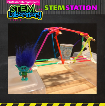 STEM Station Activity: Troll Bridge by Science Demo Guy | TpT