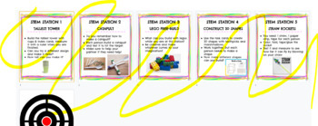 Preview of STEM Stations Posters, Print and use; Classroom management, Organization