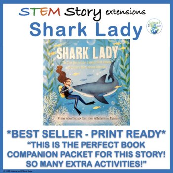 Preview of Women in History Shark Lady The True Story of Eugenie Clark