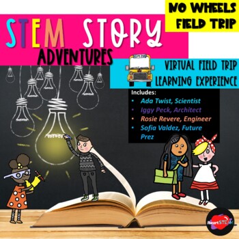 Preview of STEM Story Adventures - Meet the Questioneers -Virtual Field Trip Experience