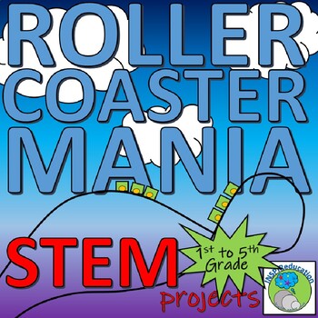 Preview of STEM: Structures in Context - Roller Coasters, Lesson Plans, Skills sheets