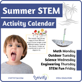 STEM Summer Activity Calendar: Fun with Math, Science, and