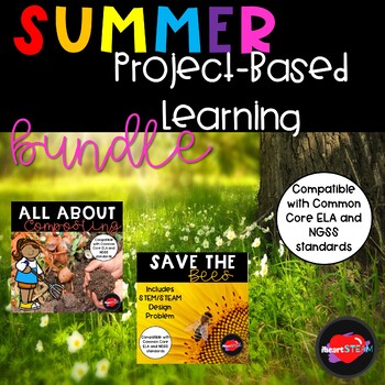 Preview of STEM Summer Project-Based Learning Units