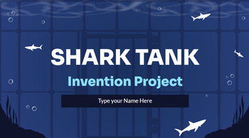 Preview of STEM TAG Shark Tank Invention Week Long Project Activity with Rubrics