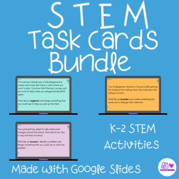 Preview of K-2 STEM Task Cards