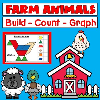 Preview of STEM Task Cards | Farm Animal Activities