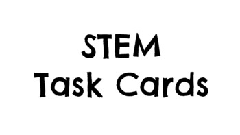 Preview of STEM Task Cards: Length