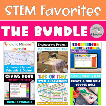 Preview of Ultimate STEM and STEAM Activities Bundle - Teacher's Top-Rated Resources