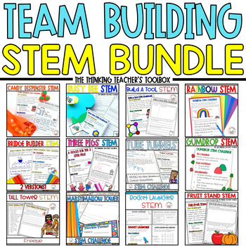 Preview of STEM Team Building Activities BUNDLE