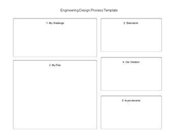 Preview of STEM Template for Kids