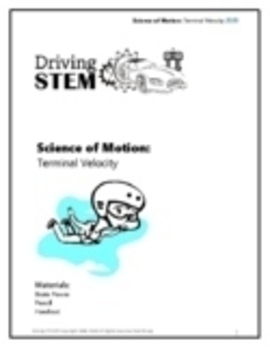 Preview of STEM Terminal Velocity - (5th-8th) DRIVING STEM