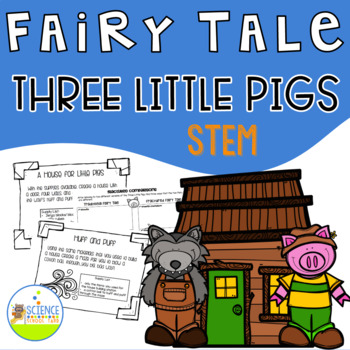 Preview of STEM Three Pigs Activity Pack 