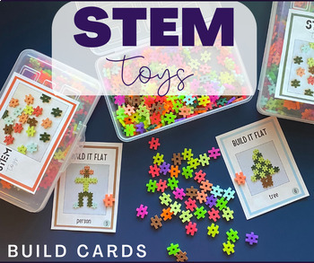 Preview of STEM Toys Hashtag Blocks Build Cards